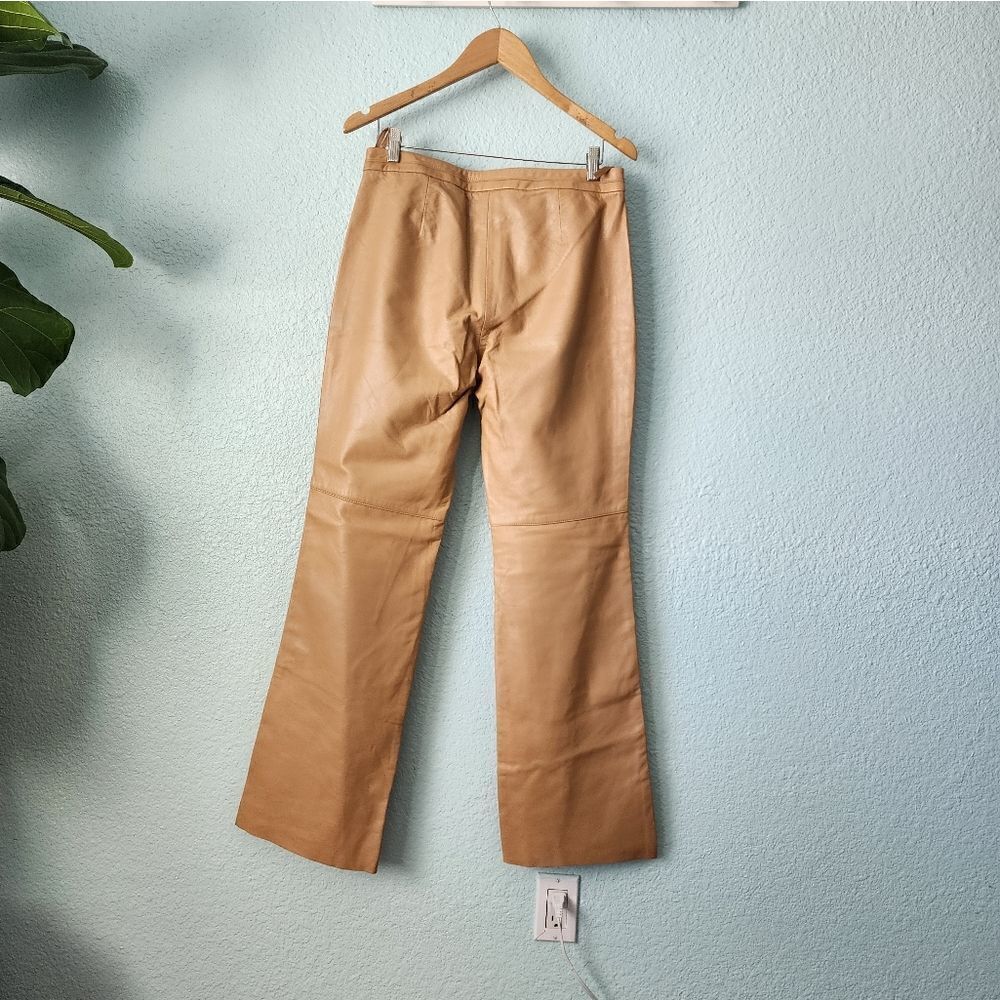 Hugo Buscati the upscale minimalist leather flare pants - Picture 9 of 16